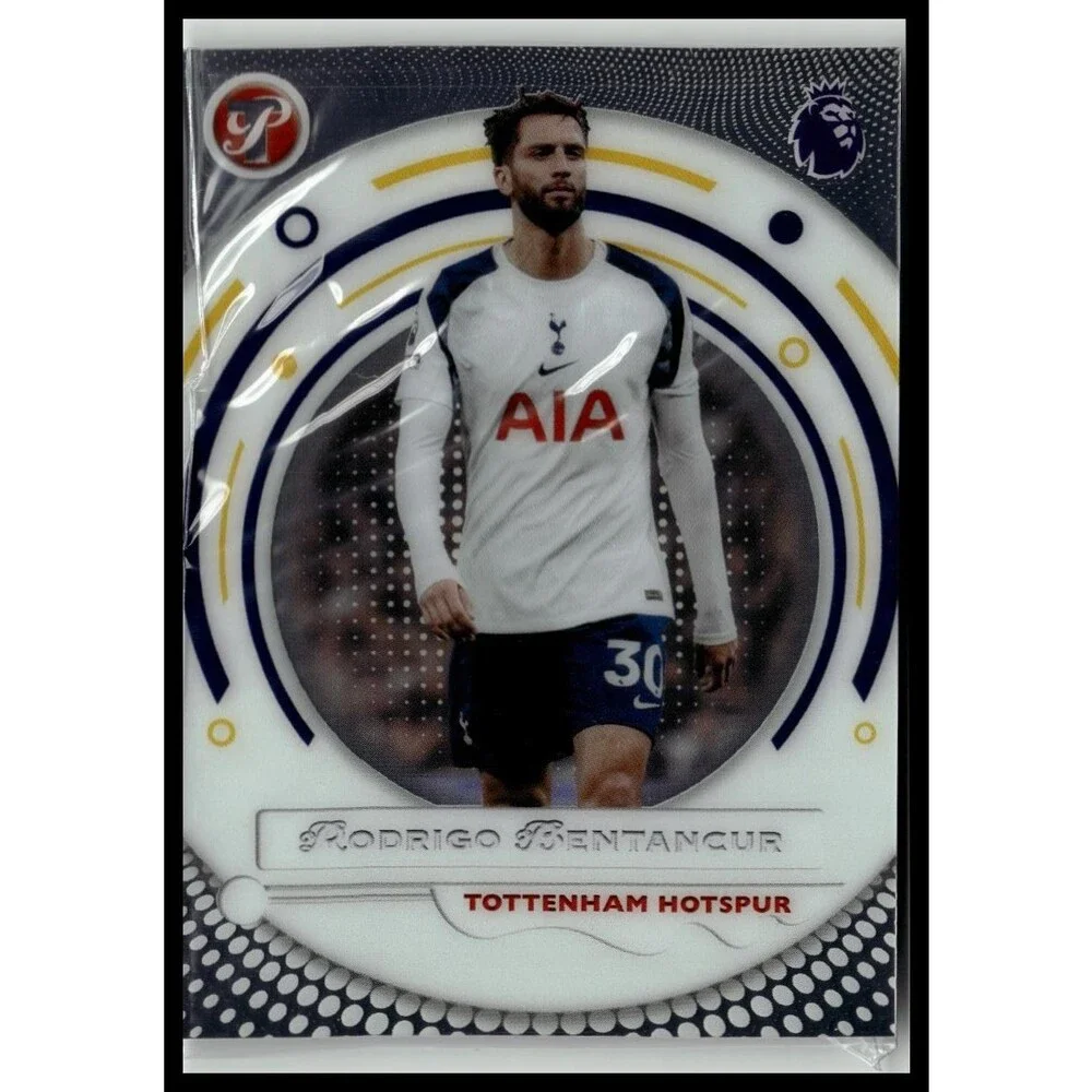 2025-26 Topps Pristine PL Soccer #180 Rodrigo Bentancur Tottenham Hotspur Refra